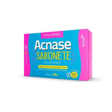 Sabonete em Barra Acnase Ação Antiacneica com 80g