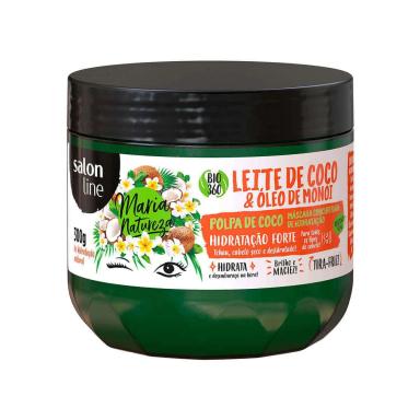 Máscara de Hidratação Capilar Salon Line Maria Natureza Leite de Coco & Óleo de Monoi com 300g