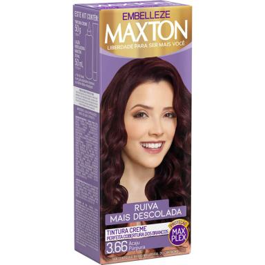 Kit Coloração Maxton Acaju Púrpura 3.66 com 1 unidade