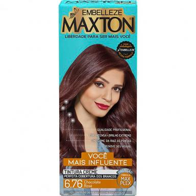 Kit Coloração Maxton Chocolate Rosé 6.76 com 1 unidade