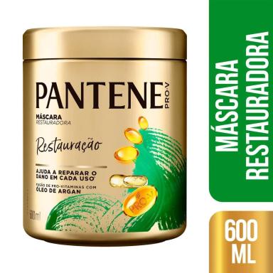 Máscara Hidratante Pantene Restauração Óleo de Argan com 600ml