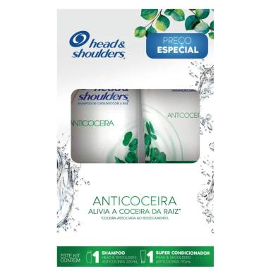 Kit Head & Shoulders Anticoceira Shampoo com 200ml + Condicionador com 170ml