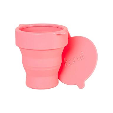 Copo Esterilizador de Coletor Menstrual Korui Cor Goiaba