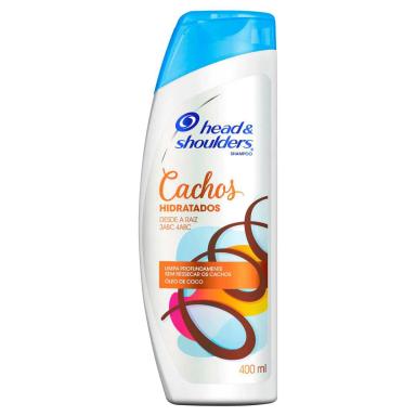 Shampoo Head & Shoulders Cachos Hidratados com 400ml