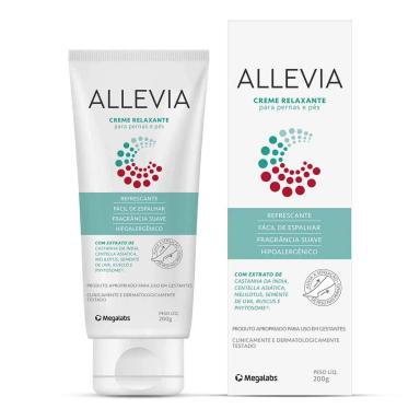 Creme Relaxante para Pernas e Pés Allevia 200g