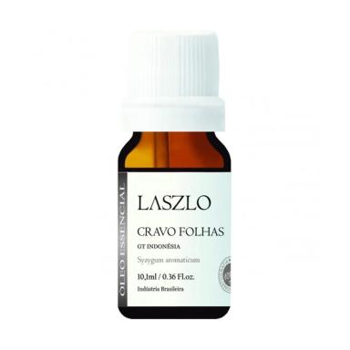Óleo Essencial Laszlo Cravo Folhas GT Indonésia com 10,1ml