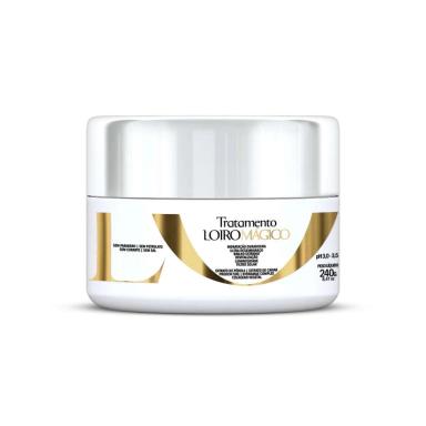 Máscara de Tratamento Capilar Eico Loiro Mágico com 240g