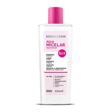 Água Micelar Hidraderm 5 em 1 com 200ml