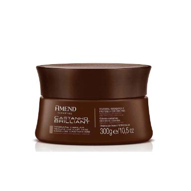 Máscara Capilar Amend Expertise Realce da Cor Castanho Brilliant com 300g