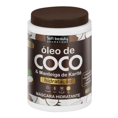 Máscara Capilar Soft Beauty Coco 800g