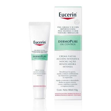Creme Facial Eucerin DermoPure Oil Control Ação Renovadora Intensa 40ml