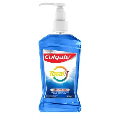 Enxaguante Bucal Colgate Total 12 Clean Mint Sem Álcool 2L