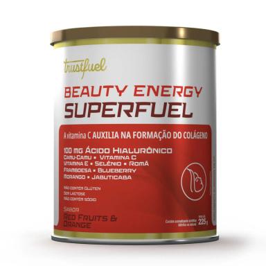 Suplemento Alimentar Trustfuel Beauty Energy Superfuel Red Fruits & Orange Pó 225g