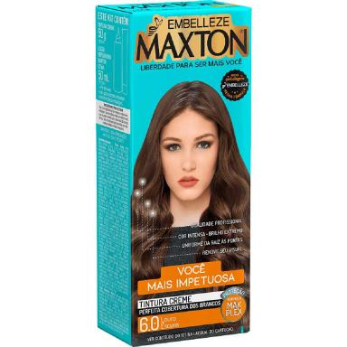 Kit Coloração Maxton Louro Escuro 6.0 com 1 unidade