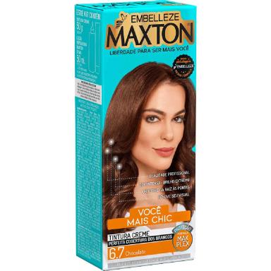 Kit Coloração Maxton Chocolate 6.7 com 1 unidade