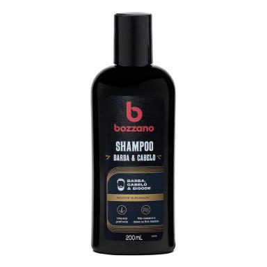 Shampoo Bozzano Barba, Cabelo e Bigode com 200ml