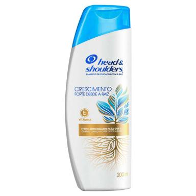 Shampoo Head & Shoulders Crescimento Forte Desde a Raiz 200ml