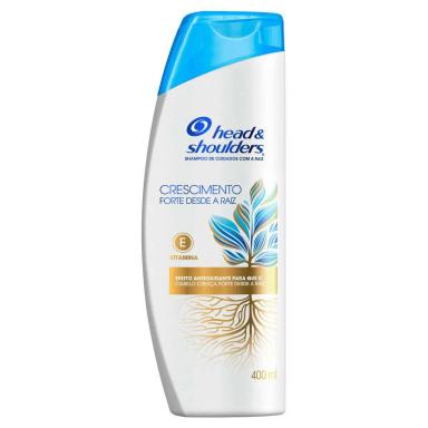 Shampoo Head & Shoulders Crescimento Forte Desde a Raiz 400ml