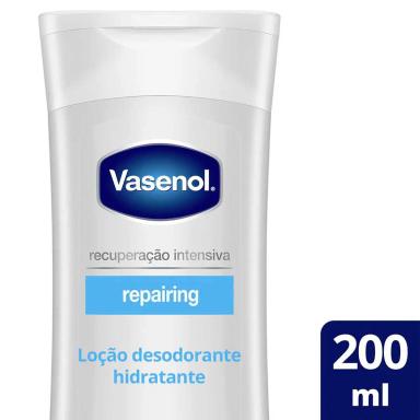 Loção Desodorante Hidratante Vasenol Recuperação Intensiva Reparadora com 200ml