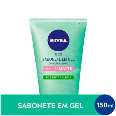 Sabonete Facial em Gel Nivea Controle de Brilho Pele Mista a Oleosa com 145g