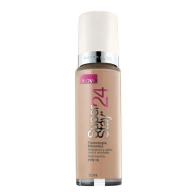 Base Líquida Maybelline SuperStay 24 horas Cor Nº100 Honey Beige Medium FPS 19 com 30ml