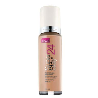 Base Líquida Maybelline SuperStay 24 horas Cor Nº60 Classic Beige Medium FPS 19 com 30ml