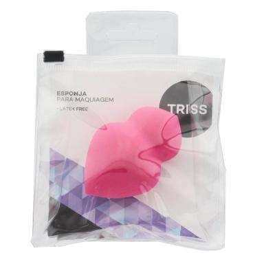 Esponja de Maquiagem Triss Rosa com 1 unidade