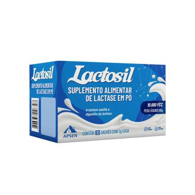 Lactosil 10.000 FCC com 30 sachês de 2g cada