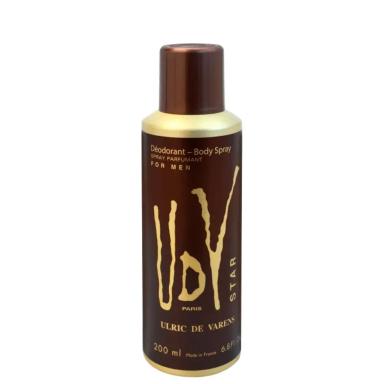 UDV STAR DESODORANTE SPRAY MASCULINO-200 ML