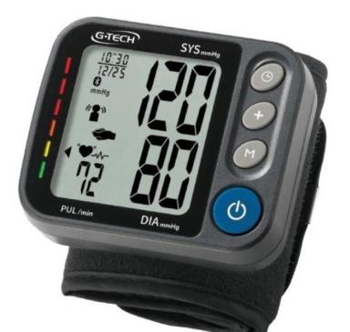 APARELHO DE PRESSãO DIGITAL DE PULSO G-TECH SMART GP480BT