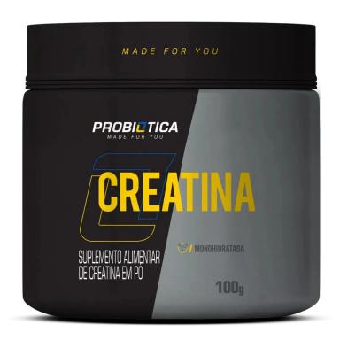 CREATINA MONOHIDRATADA E MICRONIZADA PURA 100G - PROBIOTICA